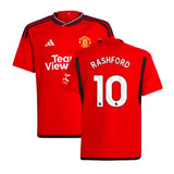 ADIDAS RASHFORD MANCHESTER UNTIED HOME FOOTBALL KIT KIDS