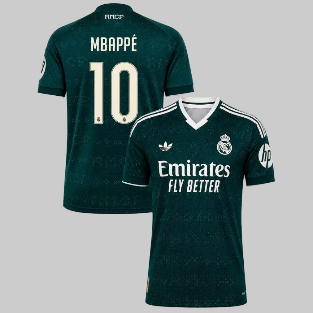 Real Madrid 2026–27 Away Football Shirt – Kylian Mbappé (Buy Embroidered Jersey)