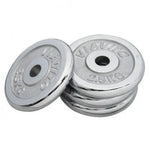 GYM WEIGHTLIFTING STAINLESS STEEL PLATES 2 KG