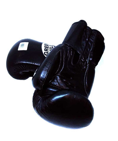 Boxing gloves GreenHill knockout Black