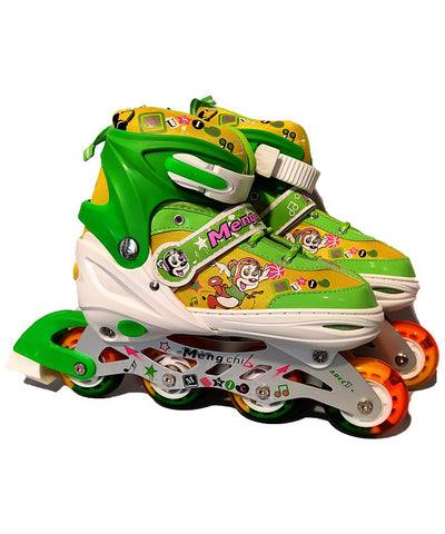 9Pcs/Set Children Flashing adjustable skates Inline Skate Roller Kids Skating Shoes Helmet Knee Wrist Protector Gear Teenager